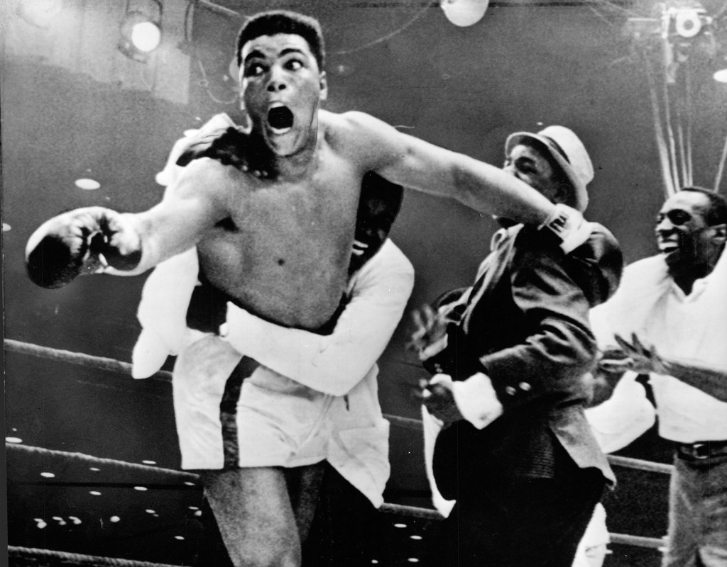 Muhammad Ali, (1942), USA, boxning. OS-guld 1960. Tre gånger världsmästare i tungvikt. 