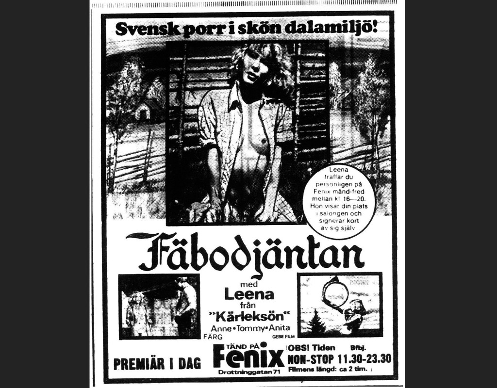 Fäbodjäntan, Joseph W. Sarno (1978)