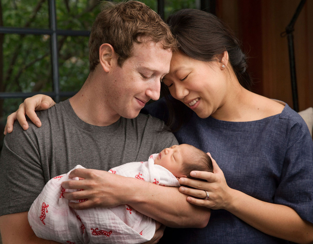 Mark Zuckerberg, Facebooks grundare, 1984, och hans fru Priscilla Chan, läkare, 1985.