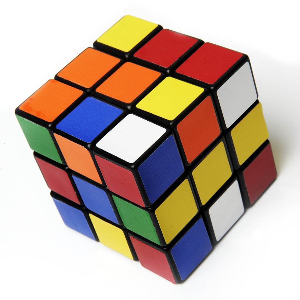 Rubiks kub var en av 1980-talets storsäljare. Foto: Stefan Mattsson.
