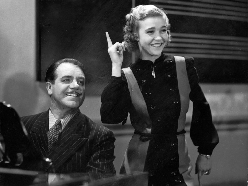 Filmen "Swing it magistern" med Alice Babs fick premiär till jul 1940 och blev en jättesuccé. Foto: Sandrew.